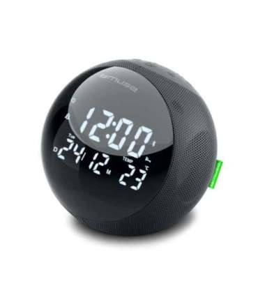 Muse Clock Radio with Alarm Function M-197 BT Bluetooth FM radio Wireless connection