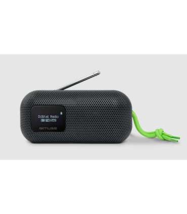 Muse Speaker With FM Radio M-750 FBT 10 W Waterproof Bluetooth Black Portable Wireless connection