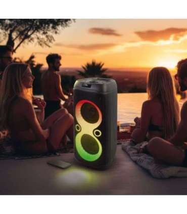 Muse Portable Party Box Speaker M-1937 DJ 600 W Bluetooth Black Portable Wireless connection