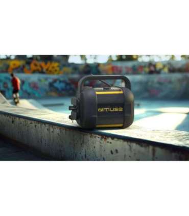 Muse Jobsite Bluetooth Radio M-968 BTY 40 W Bluetooth NFC features