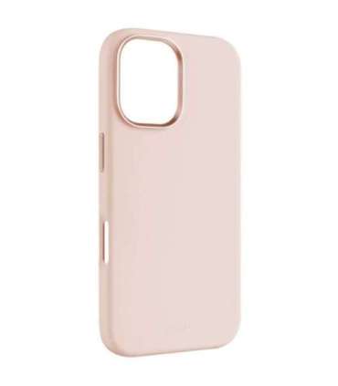 Fixed MagFlow Back cover Apple iPhone 16 Liquid silicon Pink