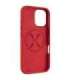 Fixed MagFlow Back cover Apple iPhone 16 Liquid silicon Red