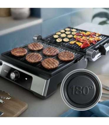 Philips Contact Electric Grill HD6301/90 5000 Series Table 2200 W Black