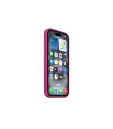 Apple Case with MagSafe Apple iPhone 16 Silicone Fuchsia