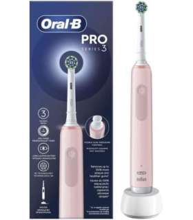 Oral-B Electric Toothbrush Pro3 Pink X-Clean Rechargeable For adults Number of brush heads included 1 Number