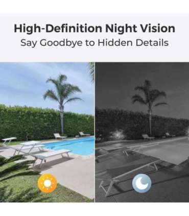 Reolink WiFi Security Camera with Smart Detection W320 Bullet 5 MP 4.0mm fixed IP66 H.264 Micro SD, Max.