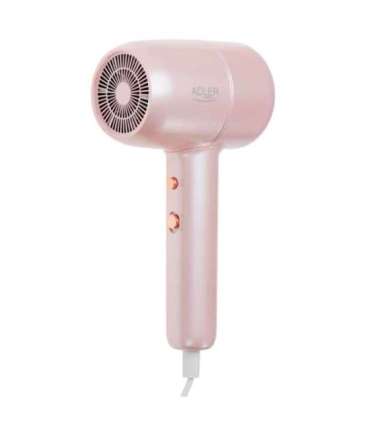 Adler Hair Dryer AD 2279p 1800 W Number of temperature settings 2 Ionic function Pink