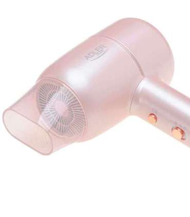 Adler Hair Dryer AD 2279p 1800 W Number of temperature settings 2 Ionic function Pink