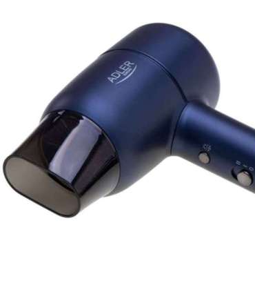 Adler Hair Dryer AD 2279b 1800 W Number of temperature settings 2 Ionic function Blue