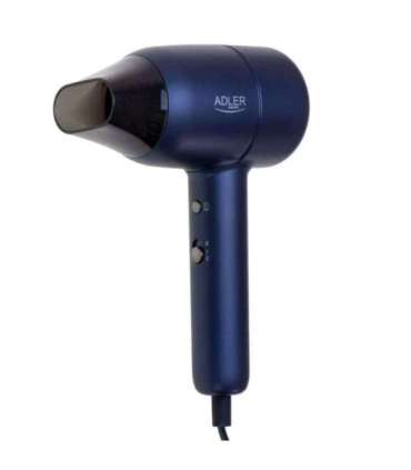 Adler Hair Dryer AD 2279b 1800 W Number of temperature settings 2 Ionic function Blue