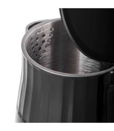 Adler Kettle with LED display AD 1350 Electric 2200 W 1.7 L Stainless Steel 360° rotational base Black