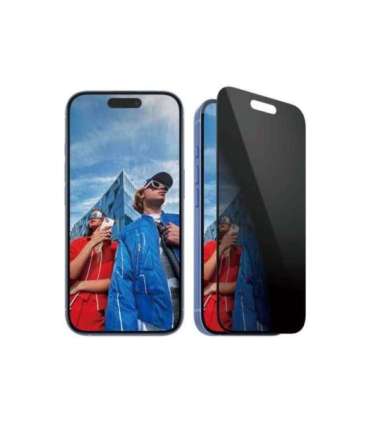 PanzerGlass Screen protector Apple iPhone 16/iPhone 15 Glass Black Ultra-Wide Fit