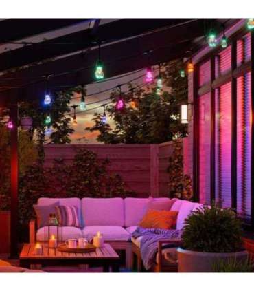 Nanoleaf Essentials Matter Smart Multicolour Outdoor String Lights Starter Kit 30m|16M+