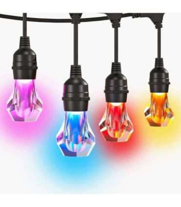 Nanoleaf Essentials Matter Smart Multicolour Outdoor String Lights Starter Kit 30m|16M+