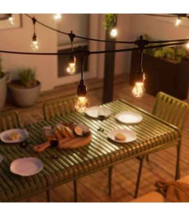 Nanoleaf Essentials Matter Smart Multicolour Outdoor String Lights Expansion 15m|16M+
