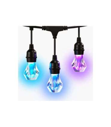 Nanoleaf Essentials Matter Smart Multicolour Outdoor String Lights Expansion 15m|16M+