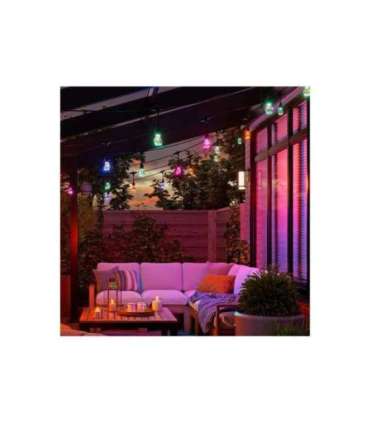 Nanoleaf Essentials Matter Smart Multicolour Outdoor String Lights Expansion 15m|16M+