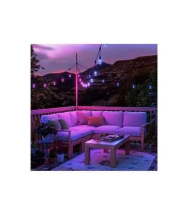 Nanoleaf Essentials Matter Smart Multicolour Outdoor String Lights Expansion 15m|16M+