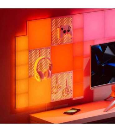 Nanoleaf Blocks Small Squares Add-On Kit (4 Panels)|16M+ colours