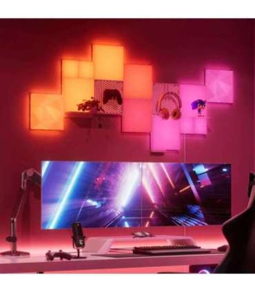 Nanoleaf Blocks Textured Big Squares Add-On Kit (2 Panels)|16M+ colours