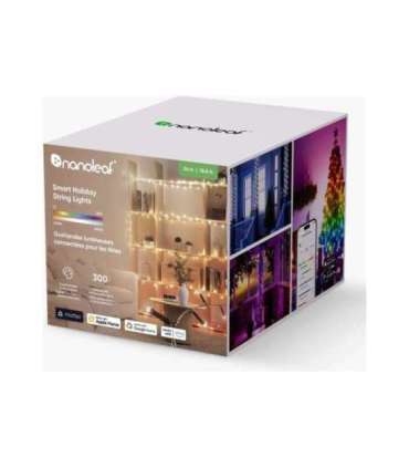 Nanoleaf Smart Holiday String Lights 24m 300 LEDs|18 W|16M+