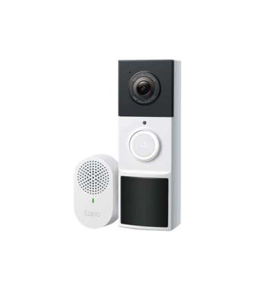 TP-LINK Video Doorbell Camera Tapo D210 3 MP 1.18mm/F1.8 IP65 H.264 Micro SD, Max. 512