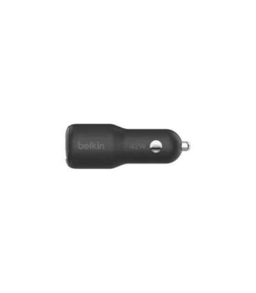 Belkin BOOST CHARGE 42w-30w USB-C PD PPS + 12w USB-A Car Charger, CCB005btBK