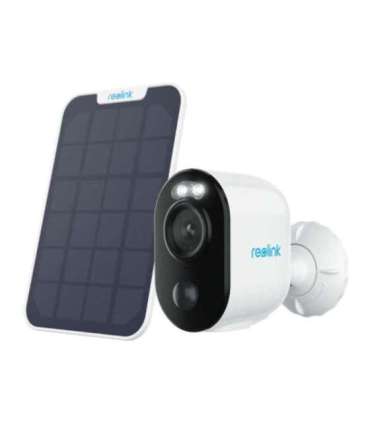 Reolink Wireless Solar & Battery Powered Security Camera with Smart Detection, 3W Argus Series B310 with Solar Panel
