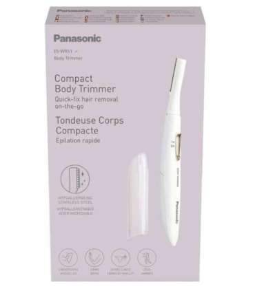 Panasonic Compact Body Trimmer ES-WR51-P503 Cordless White