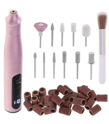 Adler Electric Nail Drill Set AD 2181 Number of power levels 5 Pink