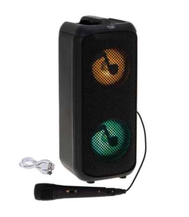 Adler Speaker with radio AD 1903 2x5 W Bluetooth Black Portable Wireless connection
