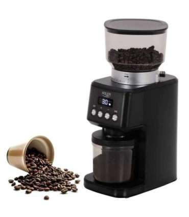 Adler Burr Coffee Grinder AD 4300 180 W Coffee beans capacity 300 g Black