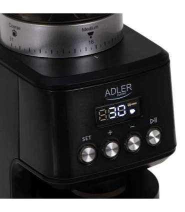 Adler Burr Coffee Grinder AD 4300 180 W Coffee beans capacity 300 g Black