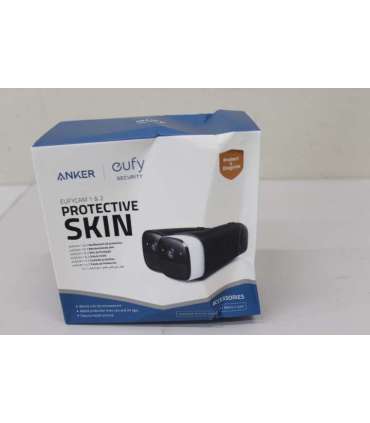 SALE OUT.  Anker Eufy 2 Set Silicone Skins In Black 24 month(s) DAMAGED PACKAGING