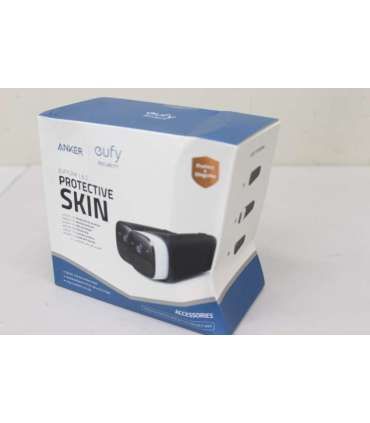 SALE OUT.  Anker Eufy 2 Set Silicone Skins In Black 24 month(s) DAMAGED PACKAGING