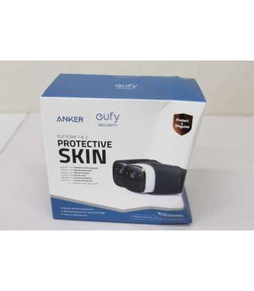 SALE OUT.  Anker Eufy 2 Set Silicone Skins In Black 24 month(s) DAMAGED PACKAGING
