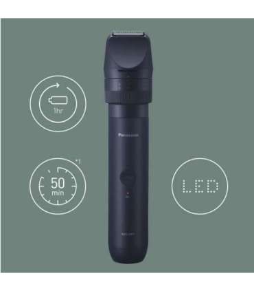 Panasonic Beard, Hair Trimmer MultiShape ER-CKN1-PAC1 Cordless Wet & Dry Number of length steps 39 Black