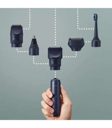 Panasonic Beard, Hair Trimmer MultiShape ER-CKN1-PAC1 Cordless Wet & Dry Number of length steps 39 Black