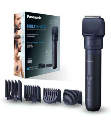 Panasonic Beard, Hair Trimmer MultiShape ER-CKN1-PAC1 Cordless Wet & Dry Number of length steps 39 Black
