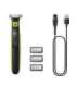 Philips Shaver QP2724/10 OneBlade Operating time (max) 45 min Wet & Dry NiMH Black/Lime