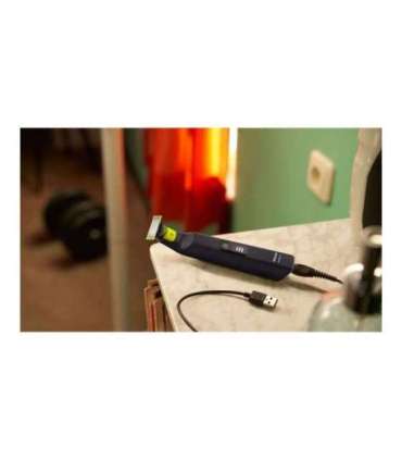 Philips Face and Body Shaver QP6542/15 OneBlade Pro 360 Operating time (max) 90 min Wet & Dry Lithium Ion |