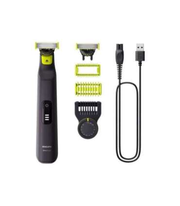 Philips Face and Body Shaver QP6542/15 OneBlade Pro 360 Operating time (max) 90 min Wet & Dry Lithium Ion |