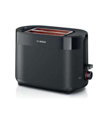 Bosch Compact Toaster TAT2M123 MyMoment Power 950 W Number of slots 2 Housing material Plastic Black