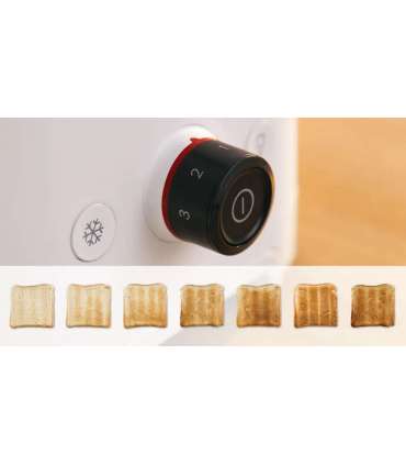 Bosch Compact Toaster TAT3M121 MyMoment Number of slots 2 Housing material Plastic White