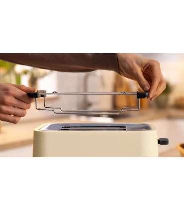 Bosch Compact Toaster TAT3M127 MyMoment Number of slots 2 Housing material Plastic Beige