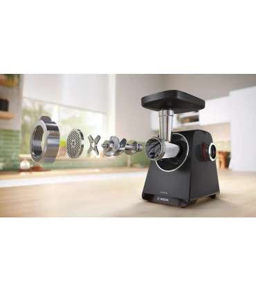 Bosch Food Mincer MFWS430B Black Number of speeds 2 Throughput (kg/min) 2.5