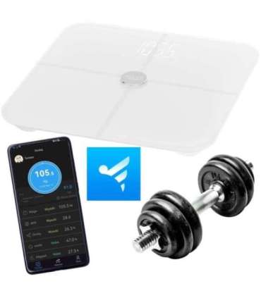 Adler Smart Bathroom Scale AD 8187 Auto power off Body Mass Index (BMI) measuring Maximum weight (capacity)