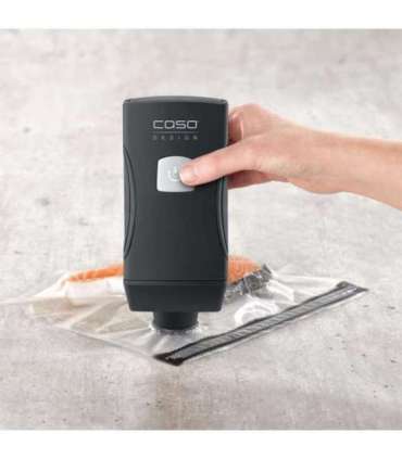 Caso Professional Hand Vacuum Sealer with Accessories Vacu OneTouch Pro Set Power 20 W Black