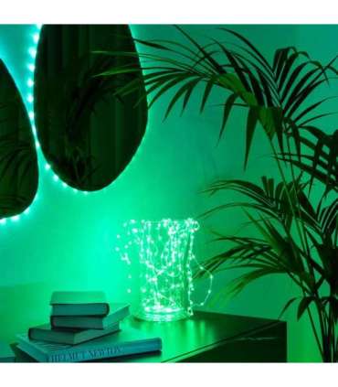 Twinkly Dots Smart LED 400 RGB, 20m, Black wire|Multicolor