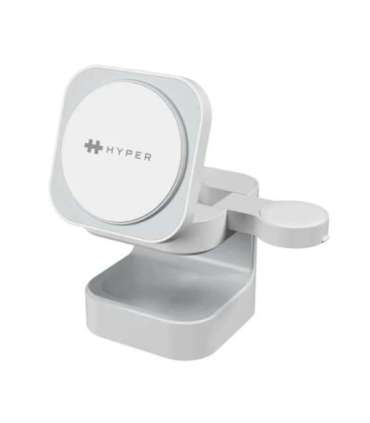 Hyper Hyperjuice Qi2 3-in-1 Magnetic Charging Stand